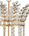 Currey and Company - 9000-1296 - Four Light Lantern - Bradshaw - Frosted/Clear/Brass