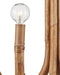Currey and Company - 9000-1297 - Six Light Chandelier - Samsara - Natural/Saddle Tan