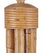 Currey and Company - 9000-1297 - Six Light Chandelier - Samsara - Natural/Saddle Tan