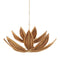 Currey and Company - 9000-1298 - Eight Light Chandelier - Cubana - Natural/Coco Cream