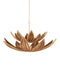 Currey and Company - 9000-1298 - Eight Light Chandelier - Cubana - Natural/Coco Cream
