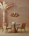 Currey and Company - 9000-1298 - Eight Light Chandelier - Cubana - Natural/Coco Cream