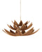 Currey and Company - 9000-1299 - 12 Light Chandelier - Cubana - Natural/Coco Cream