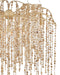 Currey and Company - 9000-1300 - Ten Light Chandelier - Kealia - Natural/Coco Cream
