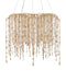 Currey and Company - 9000-1300 - Ten Light Chandelier - Kealia - Natural/Coco Cream