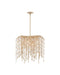 Currey and Company - 9000-1301 - Seven Light Chandelier - Kealia - Natural/Coco Cream