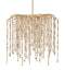 Currey and Company - 9000-1301 - Seven Light Chandelier - Kealia - Natural/Coco Cream