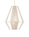 Currey and Company - 9000-1304 - One Light Pendant - Fraxel - White/Frosted White/Vanilla