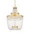 Currey and Company - 9000-1305 - LED Chandelier - Mademoiselle - Clear/Contemporary Gold Leaf/Contemporary Gold