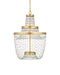 Currey and Company - 9000-1305 - LED Chandelier - Mademoiselle - Clear/Contemporary Gold Leaf/Contemporary Gold