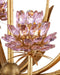 Currey and Company - 9000-1306 - Eight Light Chandelier - Marilee - Pink/Dutch Gold Leaf