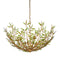 Currey and Company - 9000-1308 - Eight Light Chandelier - Babylon - Green/Contemporary Gold Leaf/Contemporary Gold