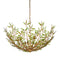 Currey and Company - 9000-1308 - Eight Light Chandelier - Babylon - Green/Contemporary Gold Leaf/Contemporary Gold