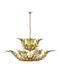 Currey and Company - 9000-1310 - 11 Light Chandelier - Babylon - Green/Contemporary Gold Leaf/Contemporary Gold