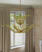 Currey and Company - 9000-1310 - 11 Light Chandelier - Babylon - Green/Contemporary Gold Leaf/Contemporary Gold