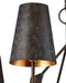 Currey and Company - 9000-1311 - Six Light Chandelier - Anselm - Verde Bronze/Contemporary Gold