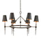 Currey and Company - 9000-1311 - Six Light Chandelier - Anselm - Verde Bronze/Contemporary Gold