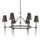 Currey and Company - 9000-1311 - Six Light Chandelier - Anselm - Verde Bronze/Contemporary Gold