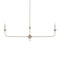 Currey and Company - 9000-1312 - Two Light Chandelier - Nottaway - Champagne
