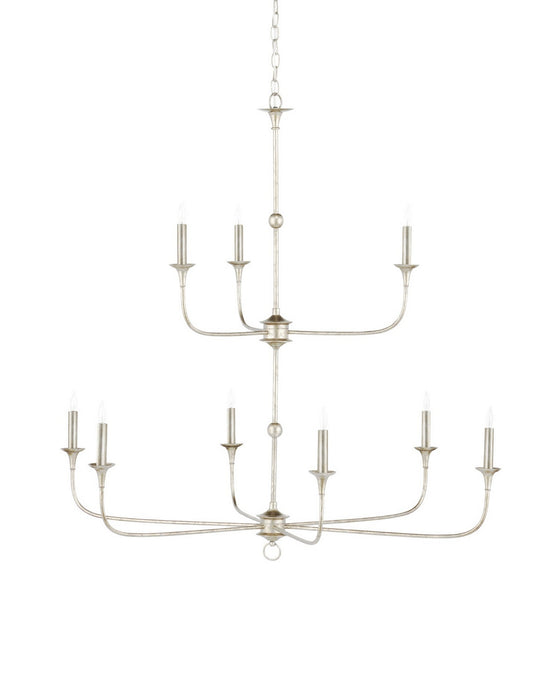 Currey and Company - 9000-1313 - Nine Light Chandelier - Nottaway - Champagne