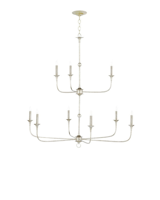 Currey and Company - 9000-1313 - Nine Light Chandelier - Nottaway - Champagne