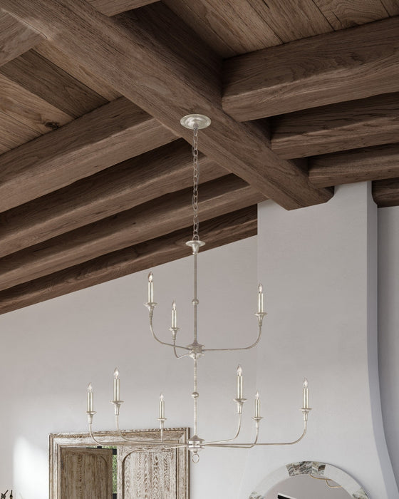 Currey and Company - 9000-1313 - Nine Light Chandelier - Nottaway - Champagne