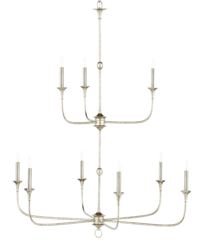 Nottaway Nine Light Chandelier Champagne