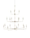 Currey and Company - 9000-1314 - 18 Light Chandelier - Nottaway - Champagne