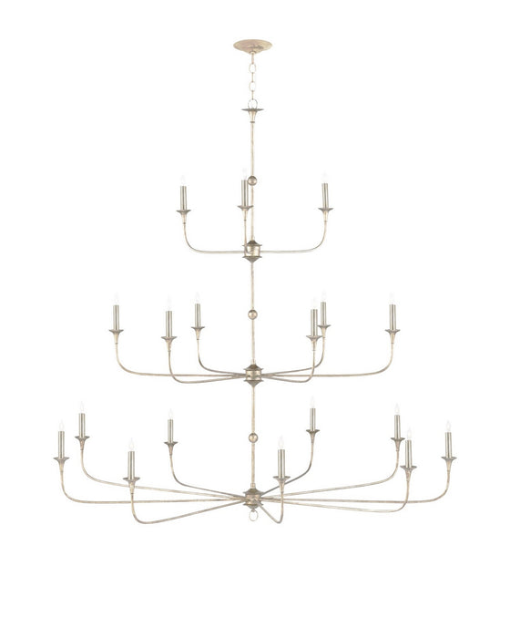 Currey and Company - 9000-1314 - 18 Light Chandelier - Nottaway - Champagne