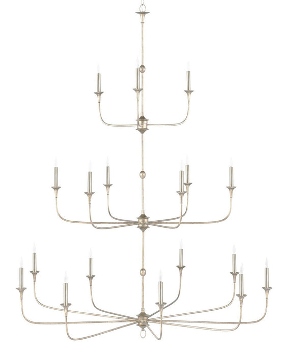 Currey and Company - 9000-1314 - 18 Light Chandelier - Nottaway - Champagne