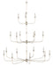 Currey and Company - 9000-1314 - 18 Light Chandelier - Nottaway - Champagne