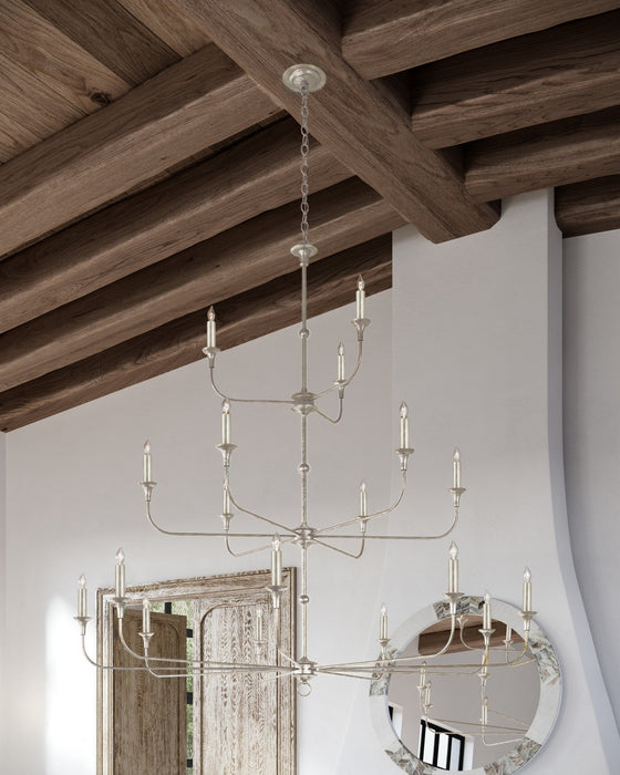 Currey and Company - 9000-1314 - 18 Light Chandelier - Nottaway - Champagne