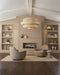 Currey and Company - 9000-1315 - 18 Light Chandelier - Antibes - Bleached Natural/Snow White