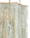 Currey and Company - 9000-1319 - Six Light Chandelier - Verre de Mer - Seaglass/Contemporary Gold