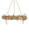 Currey and Company - 9000-1320 - Six Light Chandelier - Aviary - Swedish Gold