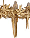 Currey and Company - 9000-1320 - Six Light Chandelier - Aviary - Swedish Gold