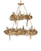 Currey and Company - 9000-1321 - 12 Light Chandelier - Aviary - Swedish Gold
