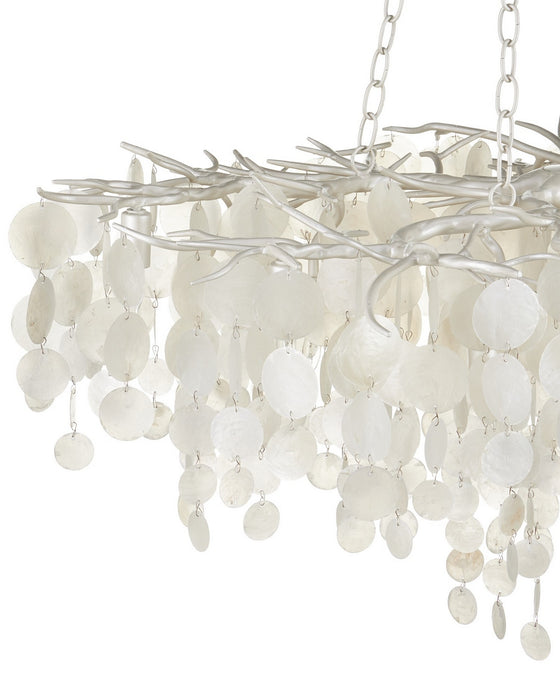 Currey and Company - 9000-1322 - 16 Light Chandelier - Lusso - Natural/Pearlized White
