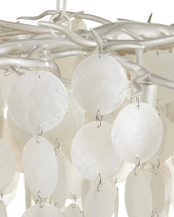 Currey and Company - 9000-1322 - 16 Light Chandelier - Lusso - Natural/Pearlized White