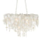 Currey and Company - 9000-1322 - 16 Light Chandelier - Lusso - Natural/Pearlized White