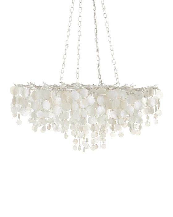 Currey and Company - 9000-1322 - 16 Light Chandelier - Lusso - Natural/Pearlized White