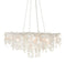 Currey and Company - 9000-1322 - 16 Light Chandelier - Lusso - Natural/Pearlized White