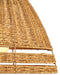 Currey and Company - 9500-0021 - Three Light Chandelier - Barbary - Natural/Black/Frosted White