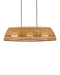 Currey and Company - 9500-0021 - Three Light Chandelier - Barbary - Natural/Black/Frosted White