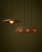 Currey and Company - 9500-0021 - Three Light Chandelier - Barbary - Natural/Black/Frosted White