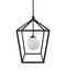 Currey and Company - 9500-0023 - Two Light Lantern - Denison - Black/Frosted White