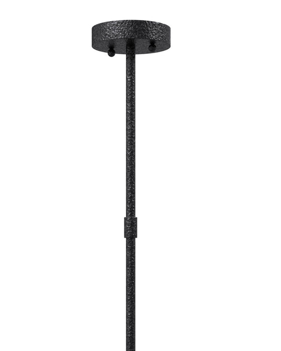 Currey and Company - 9500-0024 - One Light Lantern - Denison - Black/Frosted White
