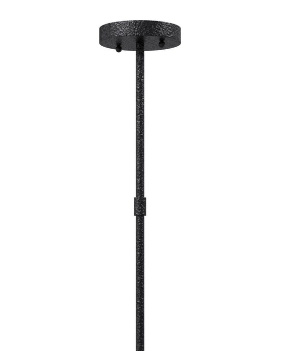 Currey and Company - 9500-0025 - One Light Lantern - Denison - Black/Frosted White