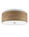 Currey and Company - 9999-0057 - LED Flush Mount - Coulton Rope - Natural/White