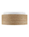 Currey and Company - 9999-0057 - LED Flush Mount - Coulton Rope - Natural/White